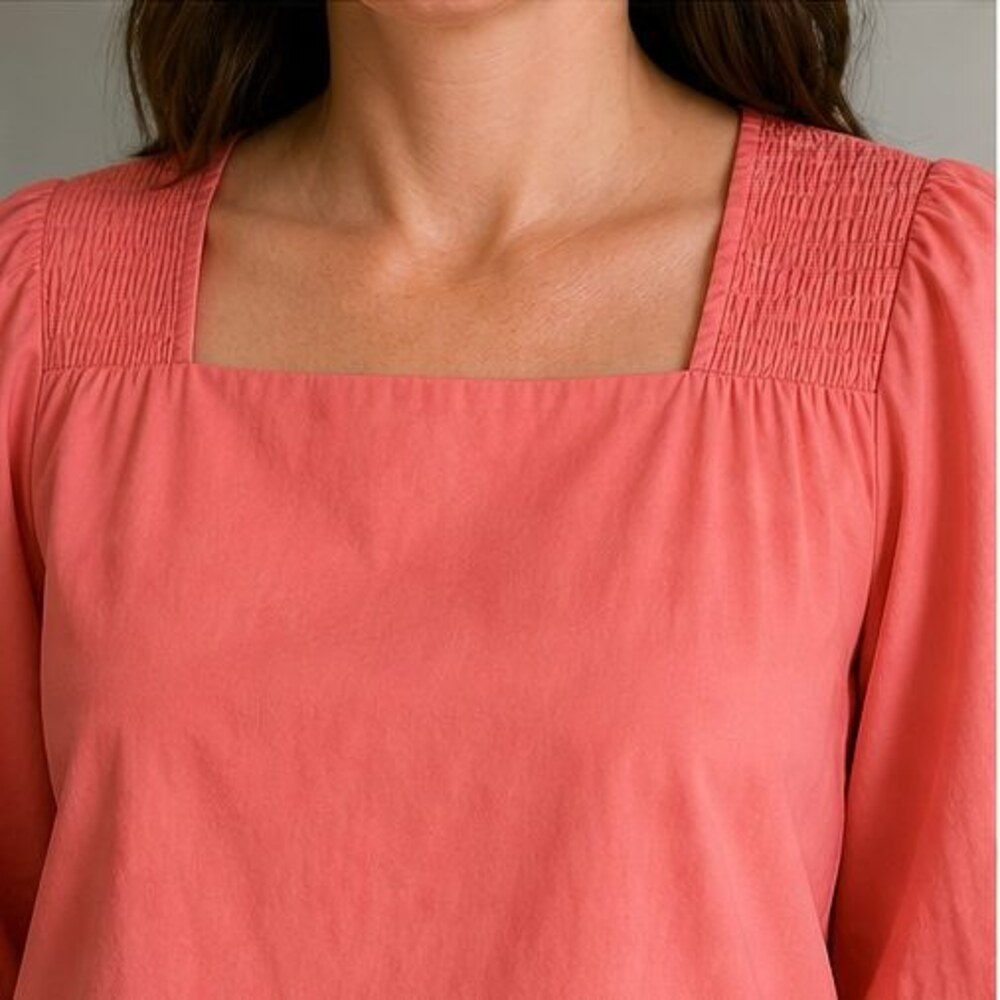 Ivory Lace Trim Top - Picture 4 of 6